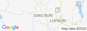 Sing Buri map